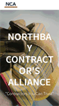 Mobile Screenshot of nbcontractorsalliance.com